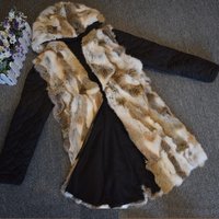 Clothing Parker real rabbit fur liner Fur rabbit fur liner