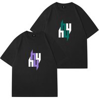Yelir World Simple Short Sleeved T shirt Trendy Brand Summer Breathable Pure Cotton Thin Round Neck Half Sleeve