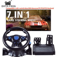Suitable Switch Xbox One 360 PS4 PS2 PS3 PC Racing Game Seven One Steering Wheel