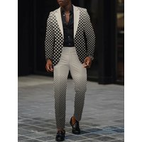 Gradient handsome suit trendy fashionable loose suits suit trousers suit