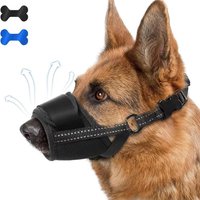 Cotton Bite And Anti Miseating Mouth Cover, Adjustable Dog Mask, Pet Products, Straight
