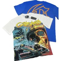 Designer Godsspeedes God Speed T Shirt Hip Hop Tee Beach Hipster Fabric Printing Street Casual Washed