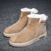 Big & Tall Winter Snow Boots Waterproof Insulated Mid Calf Arctic Boots Ankle Support