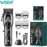 VGR Hair Clipper Professional Barber Hair Cutting Machine Electric Hair Trimmer Adjustable Haircut Machine Clipper V 653