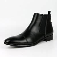 plus Vintage Fashion Business Chelsea Boots Casual Comfortable Wear