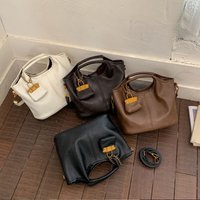 Lightweight High end Casual Handbag Tote Basket Bucket Shoulder Crossbody Bag Vintage Popular Bag