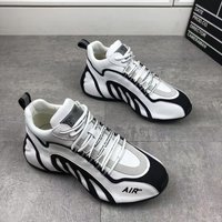 S Shoes Spring High Top Sneakers Casual Leather Soles Ins Trendy Old Dad