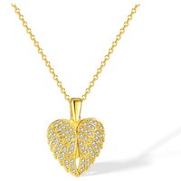 Jewelry Fashion Simple Design Love Necklace Light Luxury High End Angel Wings Clavicle Chain