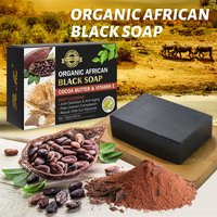 Black Soap Vitamin E Essential Oil Soap Cleaning and Shrinking Pore Bath Handmade Soap