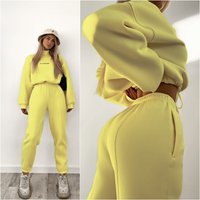 Clothing printed hoodie set two piece