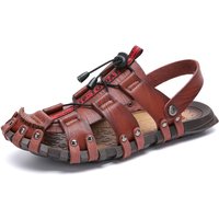 Comfortable Thick Bottom Beach Shoes Summer Casual Baotou Hole Shoes