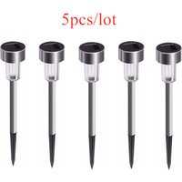 5pcs LED Cold White/Warm white Solar lamp Outdoor Solar Powered Pathway Lights Landscape Light For Lawn/Patio/Yard/Walkway/Driveway