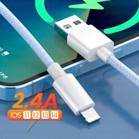 Quick charging USB data cable iPhone USB to 8 pin USB TPE data cable Quick charging USB cable iPhone