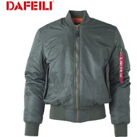 Double sided wear BF loose short couple retro bomber jacket ma1 baseball uniform ins jacket