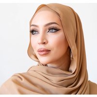 Women's Scarves new solid color cotton and linen long scarf for women autumn and winter literary long monochrome shawl thin versatile silk scarf