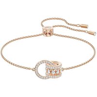 Interlocking Beads Pull Out Crystal Bracelet
