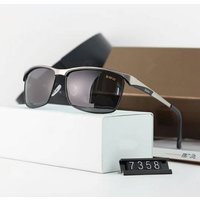 2022 polarized sunglasses fashion trend box film glasses two plating sunglasses 735