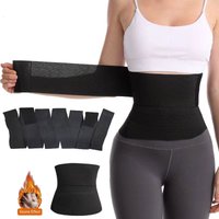 cross border adjustable wraparound trimmer body belly belt waist trainer long restraint belt belt