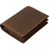 Short Wallet Made Of Leather, Top Layer Cowhide Wallet, Genuine Leather Casual Men’s Bag