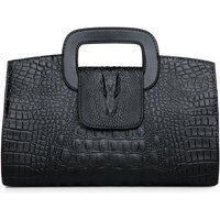 Crossbody Bag Crocodile Print Handbag Fashion Crocodile Print Retro Embossed Commuter Shoulder Bag