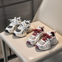 Spring Style Girls Mesh Chunky Breathable Casual Shoes Boys And Girls Sports Shoes Summer Children's Footwear