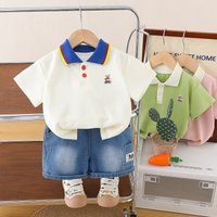 Five, Seven, Children’s Clothing 2025 Summer New Collection 0-4 Year Old Middle Small Children, Boys And Girls, Scarf