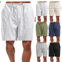 Premium Products 2025 Linen Large Pocket Casual Shorts Pants