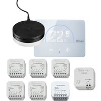 Kit Automazione 13S28230B000POA Tapparelle Yesly Connesso + 1CB190050007POA Bliss2 Termostato Smart Gateway FINDER