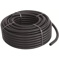 Tubo Flessibile Corrugato Per Impianti Elettrici Con Tirafili D.32 25M. Nero Pvc Serie Tieffe TUBIFOR - TF01032NT025