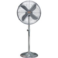 Ventilatore A Piantana 50cm 90W Acciaio VINCO - 70719