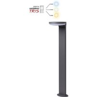 Palo Led Solare Tondo Per Illuminazione Da Giardino STONE GROUP - 20202/BNC