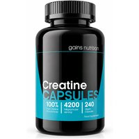 Creatine Monohydrate Capsules - 4200mg Per Serving