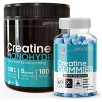 Creatine Duo Bundle - 500g Tub + Gummies