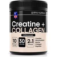 Creatine + Bovine Collagen Peptides Powder | 30 Servings