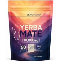 Yerba Mate Capsules Pouch | Clean Energy | Natural Caffeine