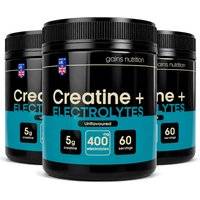 Creatine + Electrolytes Powder | 3 Pack Bundle
