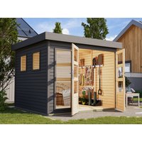 25% reduziert – Pultdach Gerätehaus Modell Siiraa 3.5 25% reduziert – Pultdach Gerätehaus Modell Siiraa 3.5