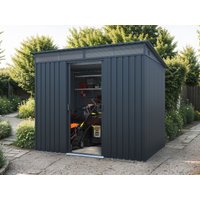 Metall Gerätehaus Modell Lübeck 3,66 m² Rabatt: 41 % Metall Gerätehaus Modell Lübeck 3,66 m² Rabatt: 41 %