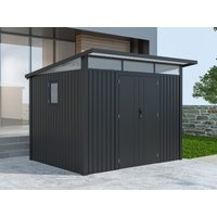 26% Discount! Metall Gerätehaus Modell Skylight 5,80 m² Anthrazi 26% Discount! Metall Gerätehaus Modell Skylight 5,80 m² Anthrazi