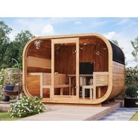 Fjordholz Fass-Sauna Modell Luxe-3 Premium (RABATT 26%) Rabatt: 26 % Fjordholz Fass-Sauna Modell Luxe-3 Premium (RABATT 26%) Rabatt: 26 %
