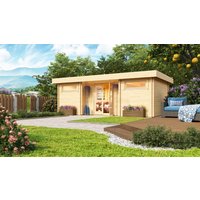Fjordholz Gartenhaus Modell Aargau 70 Fjordholz Gartenhaus Modell Aargau 70