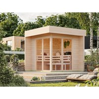 Fjordholz Saunahaus Modell Patio Größe S Fjordholz Saunahaus Modell Patio Größe S