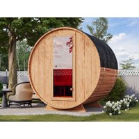 Fjordholz Fass-Sauna Modell Mini Luxe (RABATT 26%) Rabatt: 26 % Fjordholz Fass-Sauna Modell Mini Luxe (RABATT 26%) Rabatt: 26 %