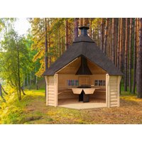 Fjordholz Grillhaus Modell Niklas 9 m² Fjordholz Grillhaus Modell Niklas 9 m²