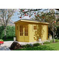 Fjordholz 5-Eck Gartenhaus Modell Evelyn 1D Fjordholz 5-Eck Gartenhaus Modell Evelyn 1D