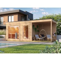 Fjordholz Saunahaus Modell Panorama Cube 70 E Rabatt: 26 % Fjordholz Saunahaus Modell Panorama Cube 70 E Rabatt: 26 %