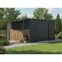 24 % Rabatt: Metall Gerätehaus Modell Berlin 11,93 m² 24 % Rabatt: Metall Gerätehaus Modell Berlin 11,93 m²