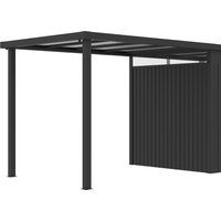 29% reduziert – Seitendach für Gerätehaus Style 4,45 m² Anthrazit 29% reduziert – Seitendach für Gerätehaus Style 4,45 m² Anthrazit