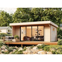 Fjordholz Gartenhaus Modell Kubi 44 Alu Concept Fjordholz Gartenhaus Modell Kubi 44 Alu Concept