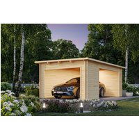 26 % reduziert: Fjordholz Holzgarage / Carport Modell Volker 40 26 % reduziert: Fjordholz Holzgarage / Carport Modell Volker 40